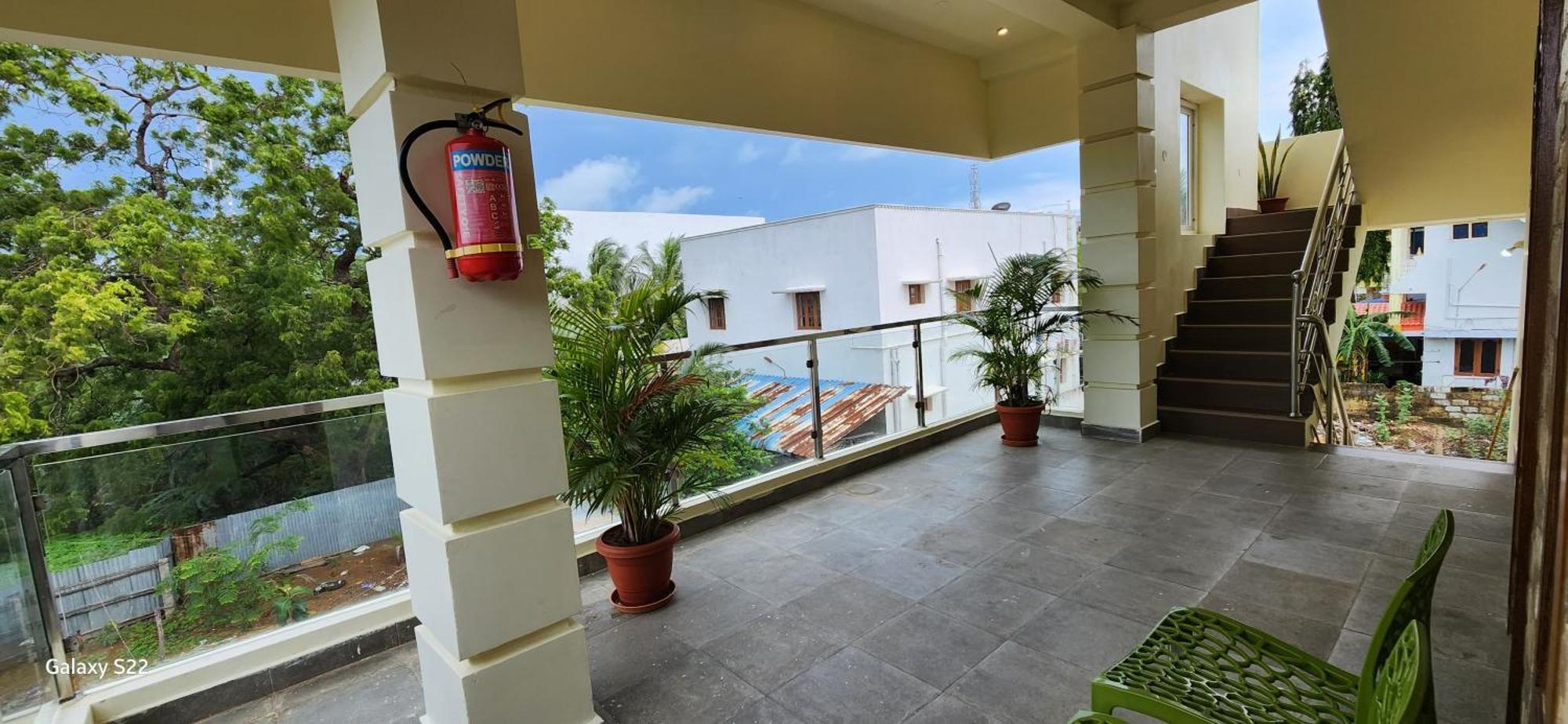 Bairava Bliss Inn Rameswaram Bagian luar foto